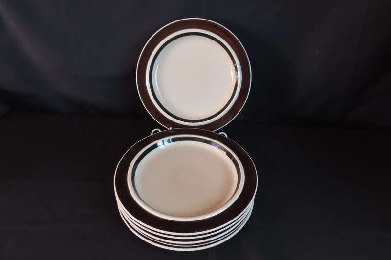 Arabia Finland "Ruija" 6 x Dinner Plates