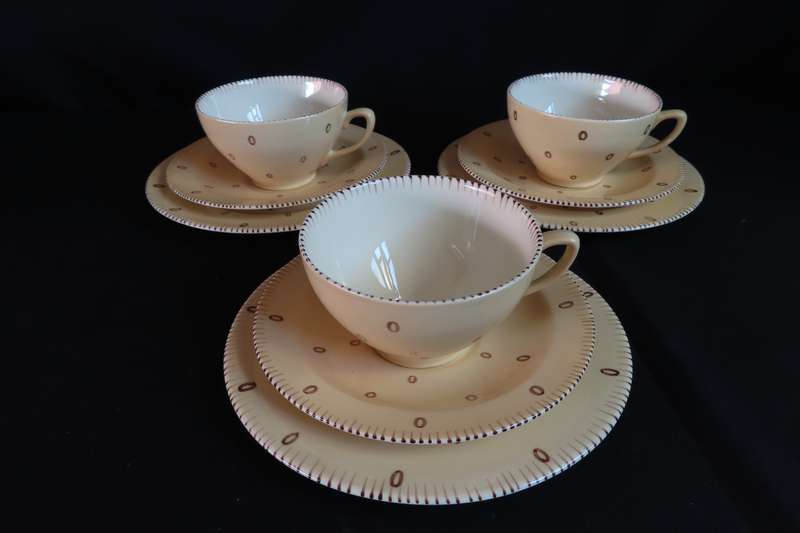 Susie Cooper Trio's x 3