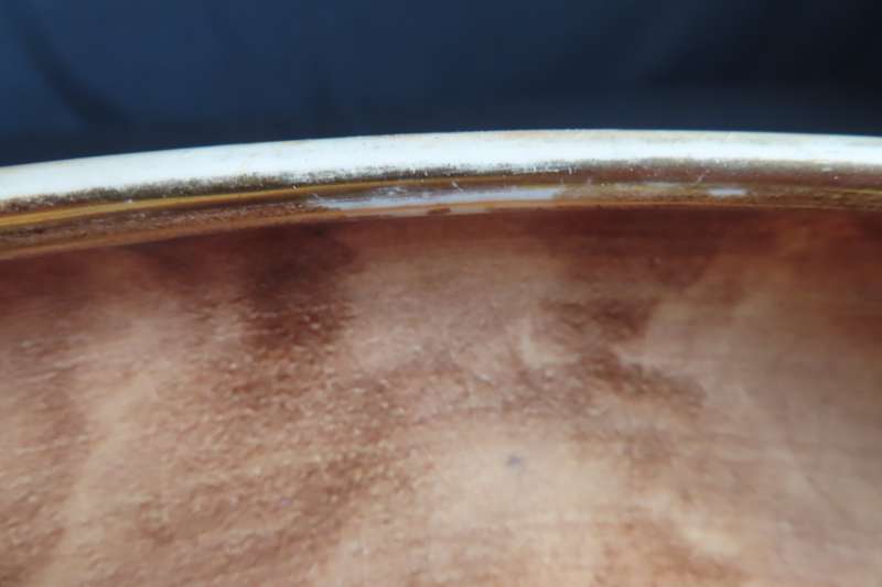H&K Tunstall Hand Painted "Viola" Fruit Bowl
