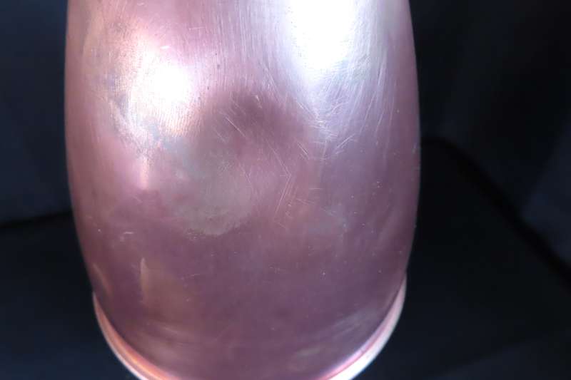 Brass & Copper Tall Jug.