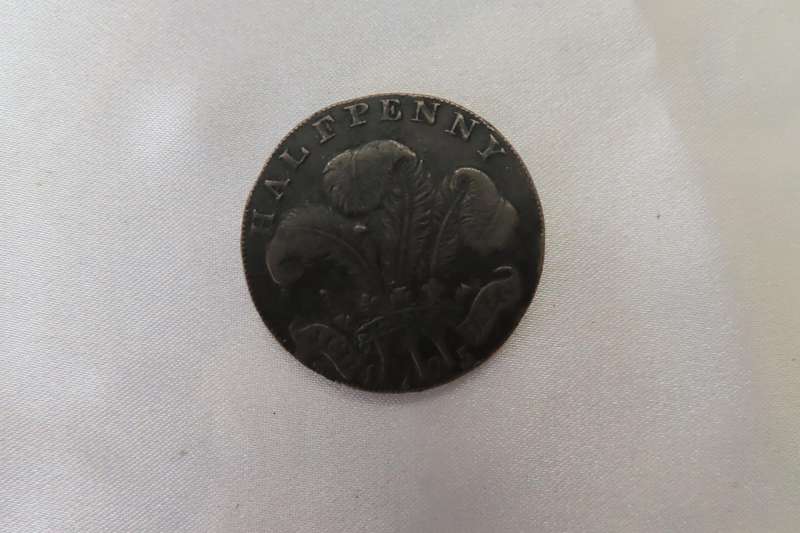 1793 George Prince of whales Half-Penny Token