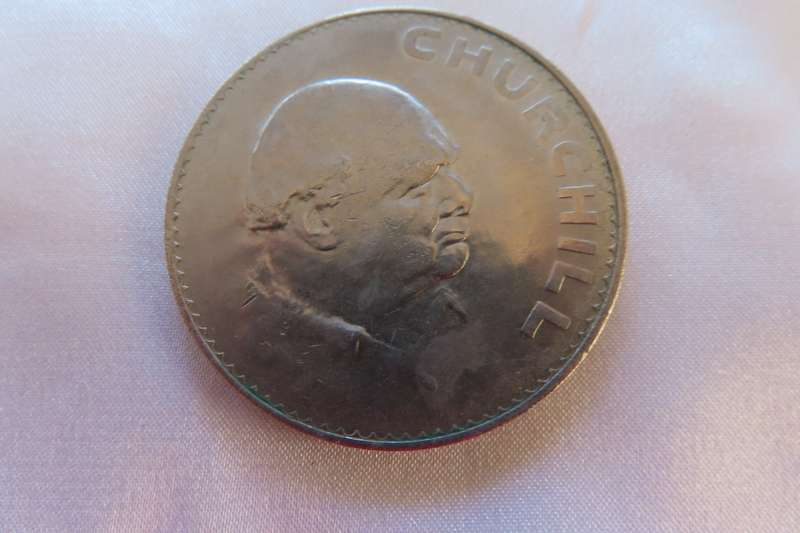 Great Britain 1965 Churchill 1 Crown Coin