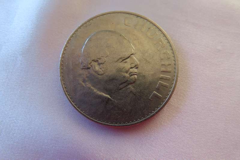 Great Britain 1965 Churchill 1 Crown Coin