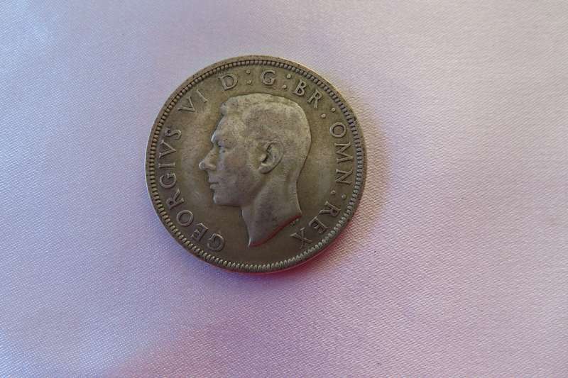Great Britain 1946 Half Crown Coin.
