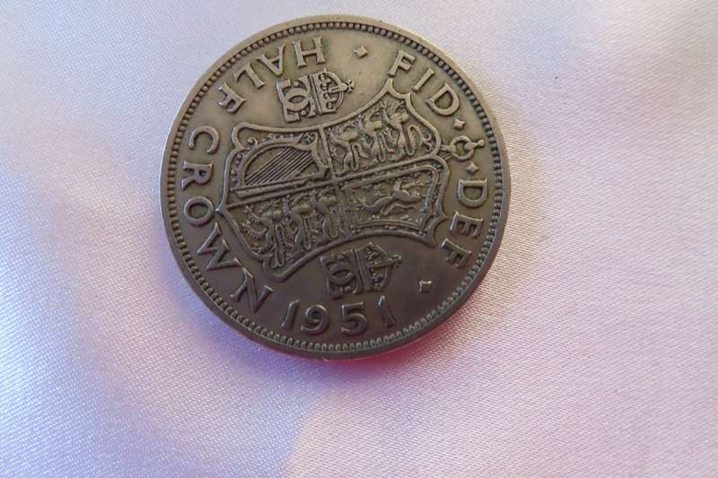 Great Britain 1951 Half Crown Coin