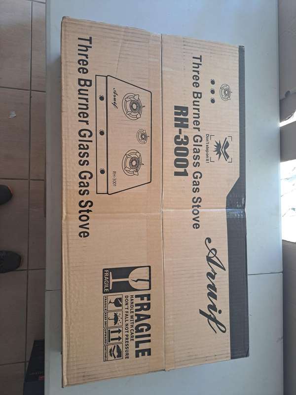 3 PLATE GAS STOVE