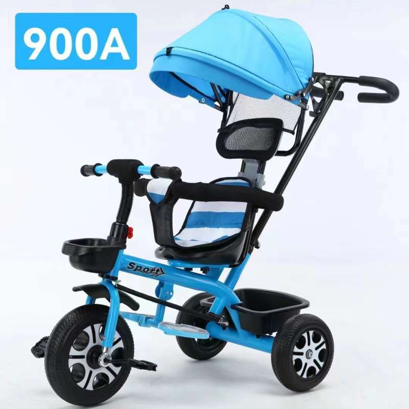 4 IN 1 Tricycle Baby Stroller 3 Wheels Bike for Kids Push Tricycle