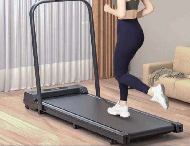 Portable Walking Treadmill with Handle, Remote Control and App Dual Mode