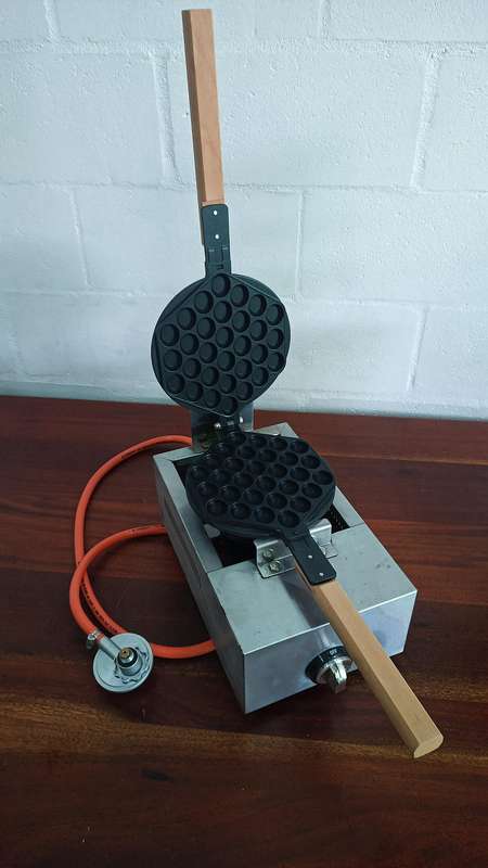 Bubble Waffle Machine - Gas for sale