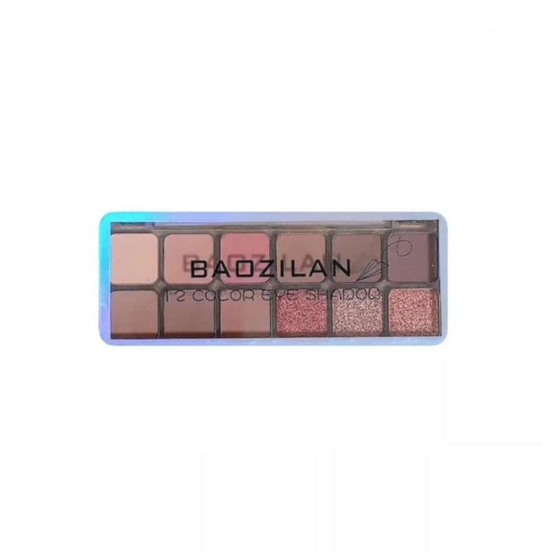 12 color Makeup Natural Matte Glitter Eyeshadow Pallet Waterproof eye shadow powder