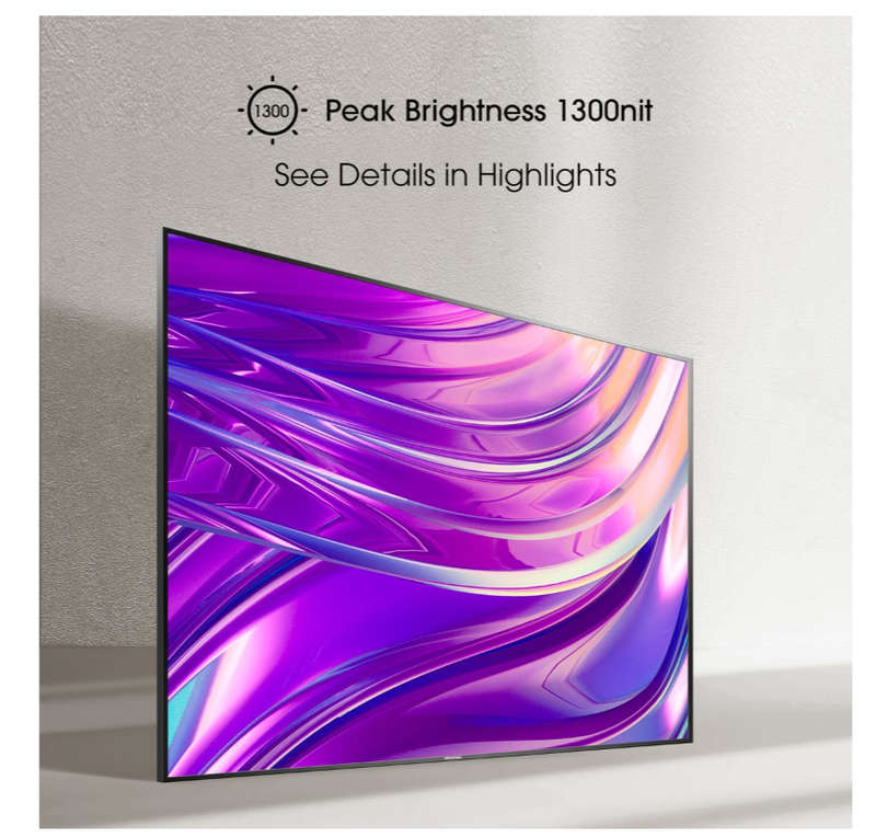 HISENSE U8H 55'' 4K ULED Smart TV with Quantum Dot Colour, Game Mode Pro, Multi-Channel