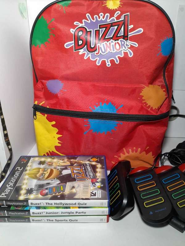 Buzz Ps2 bag and controllers