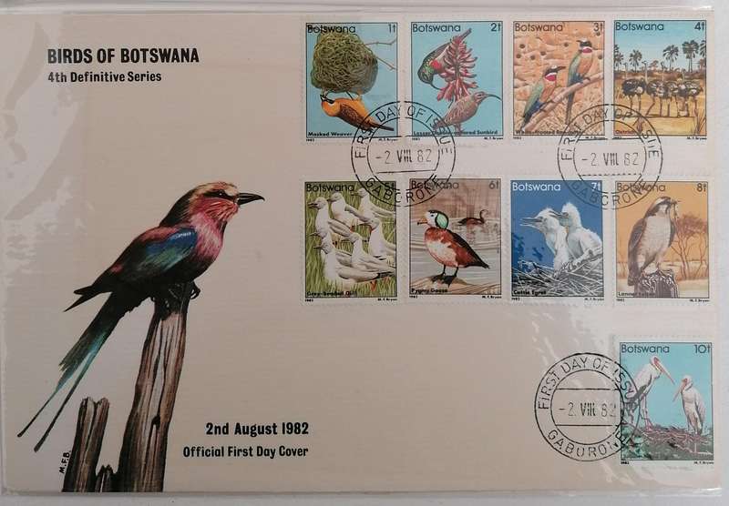 Botswana 4th Definitive 1982 FDC