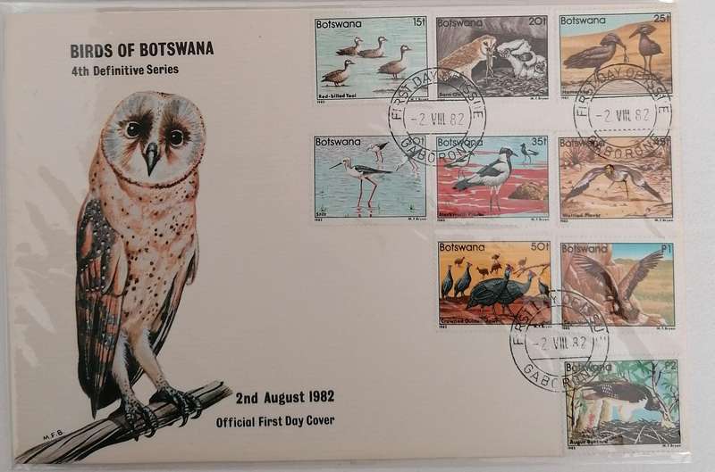 Botswana 4th Definitive 1982 FDC