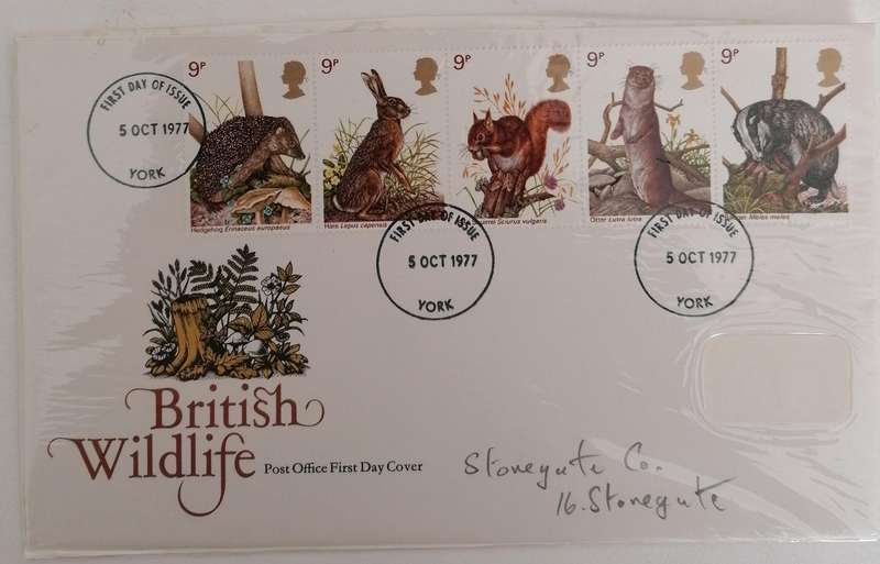 British Wildlife 1977 FDC