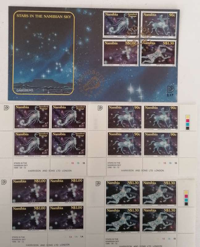 NAMIBIA 2.17 FDC + Control Blocks (4)