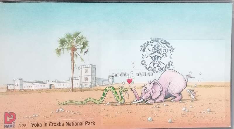 NAMIBIA 3.28 FDC