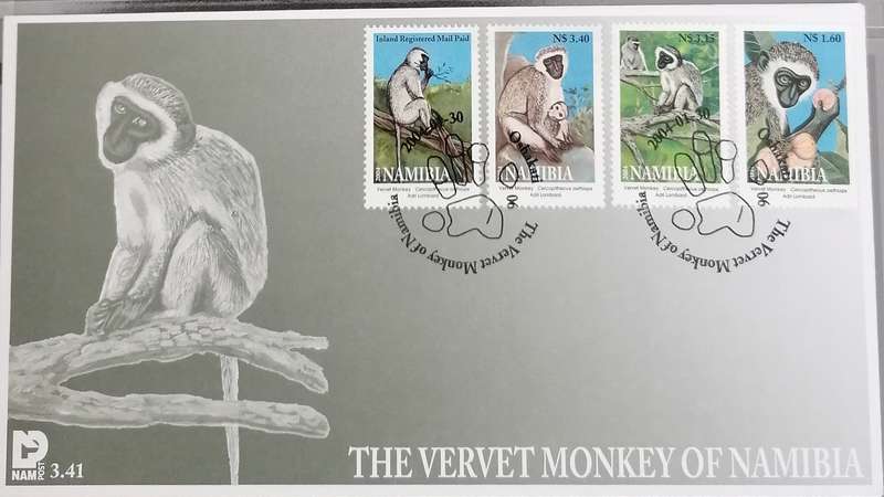 NAMIBIA 3.41 FDC