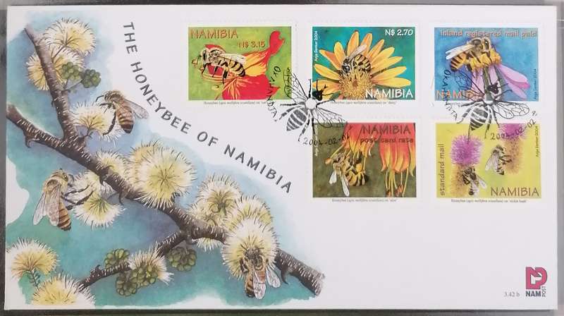 NAMIBIA 3.42b FDC