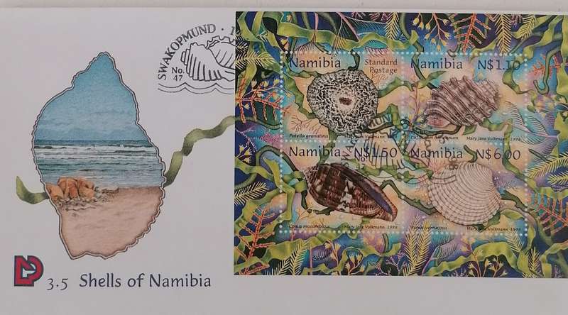 NAMIBIA 3.5 FDC (Mini Sheet)