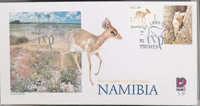 NAMIBIA 3.9 FDC