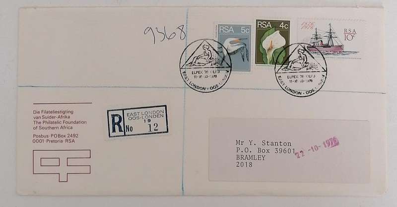 RSA Postal Item