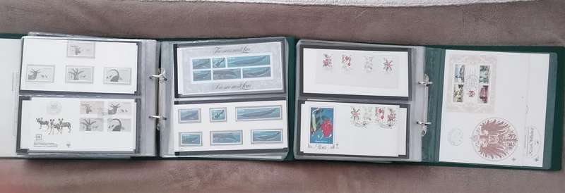 SWA Album complete Collection FDC, Stamps and Minisheets.
