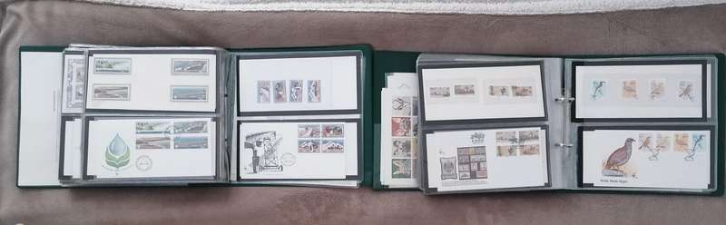 SWA Album complete Collection FDC, Stamps and Minisheets.