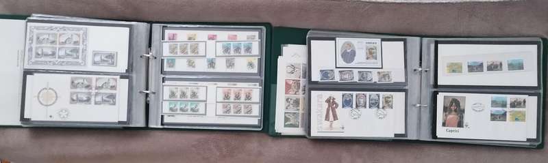 SWA Album complete Collection FDC, Stamps and Minisheets.