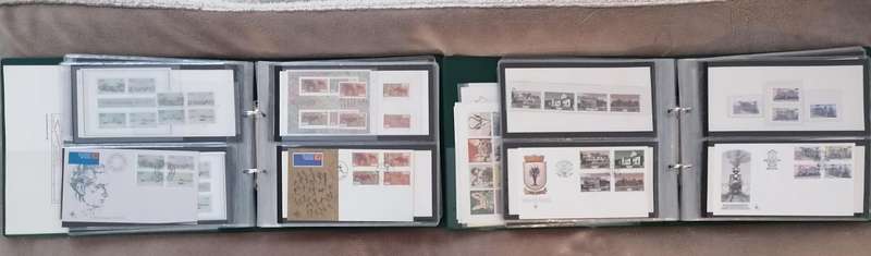 SWA Album complete Collection FDC, Stamps and Minisheets.