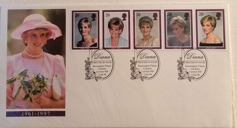 Great Britain Princess Diana FDC