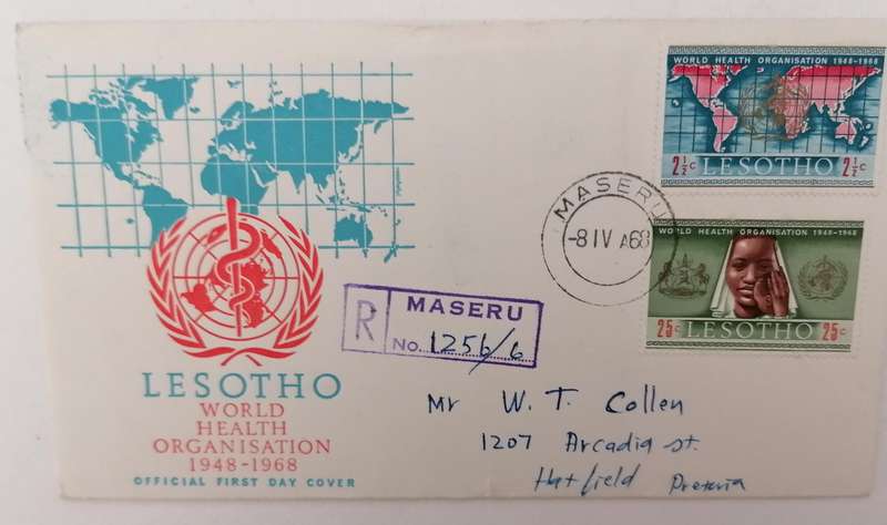 FDC Lesotho 1968