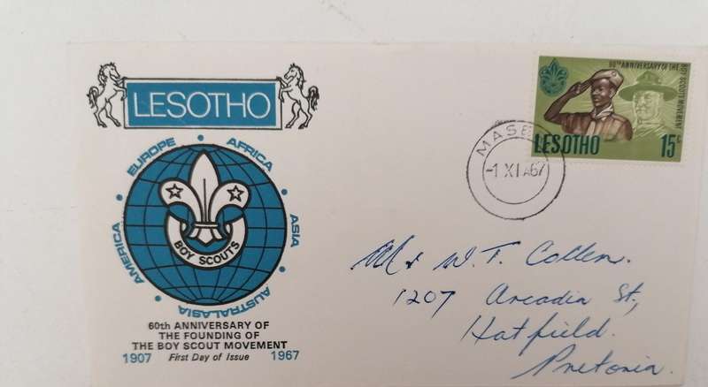 FDC Lesotho 1967
