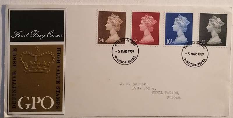 Great Britain 1969 FDC