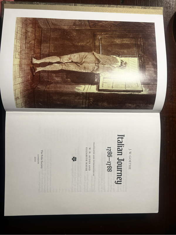 Italian Journey by Goethe