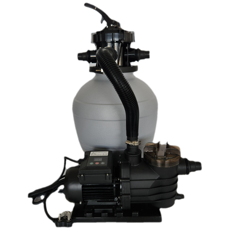 AQUA POOL PUMP 0.55KW WITH TIMER + SAND FILTER COMBO