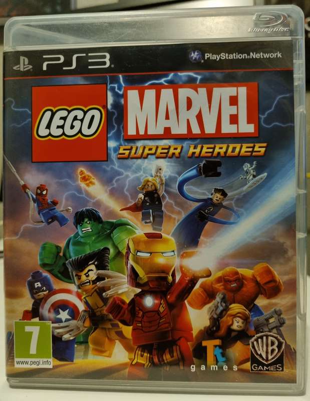 Lego Marvel Super Heroes PS3 Game