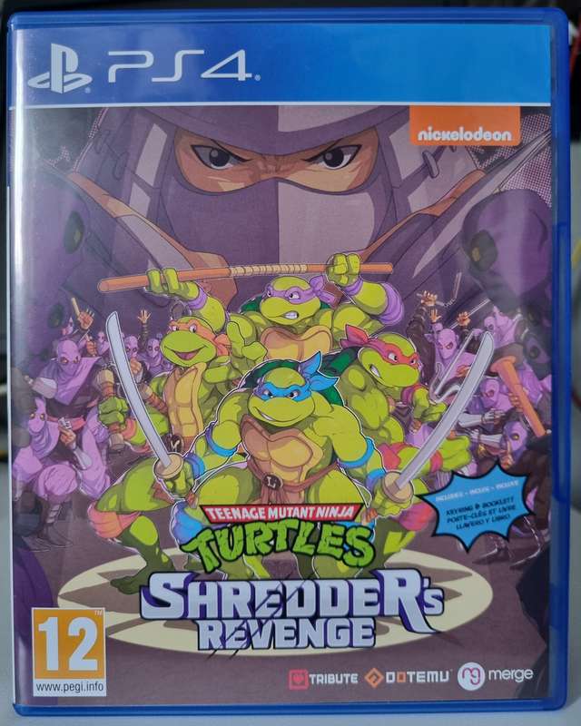 Teenage Mutant Ninja Turtles Shredder's Revenge Ps4 Game
