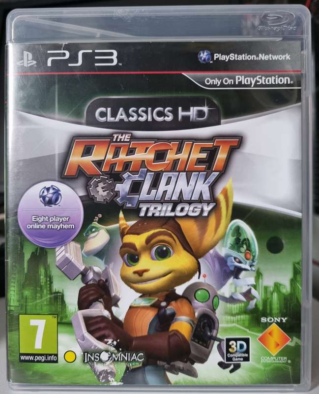 The Ratchet & Clank Trilogy PS3 Game (Please see description)