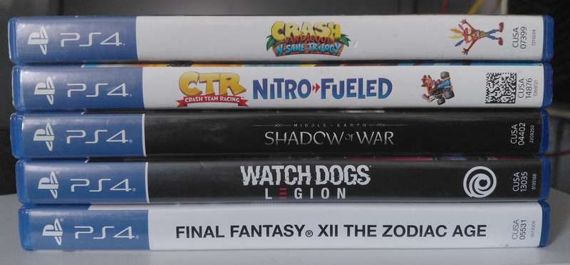 PS4 Games Bundle (5 Games)