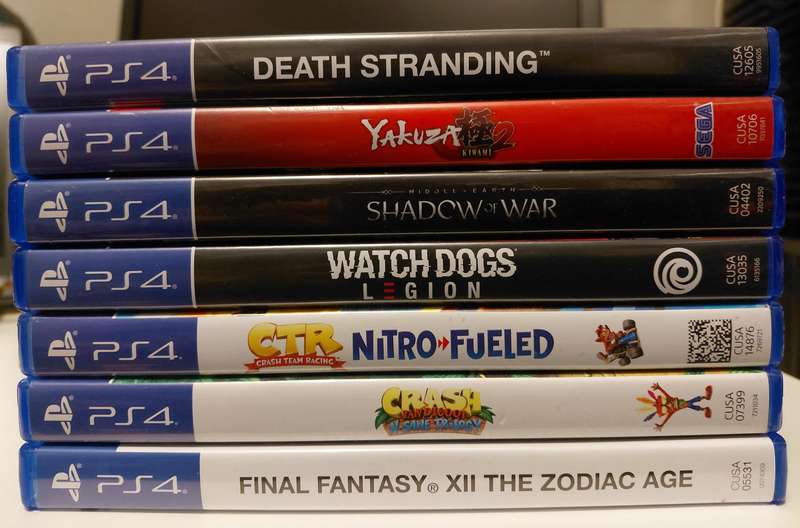 PS4 Games Bundle (7 Games)