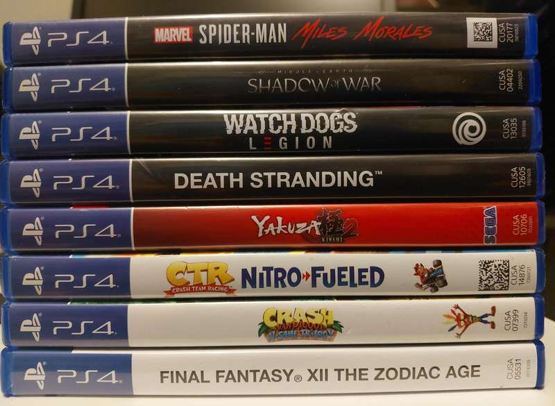 PS4 Games Bundle (8 Games)