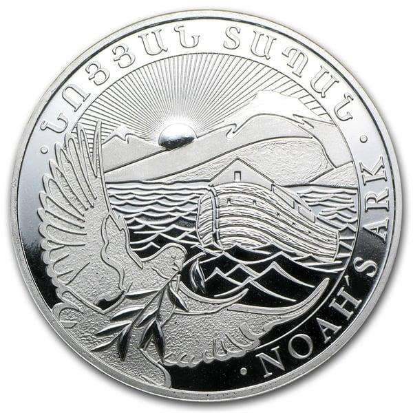 2021 1 oz Silver Armenian Noah's Ark