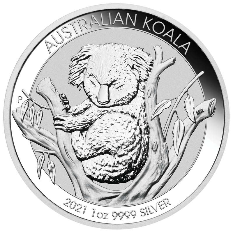 2021 1 oz Silver Australian Koala