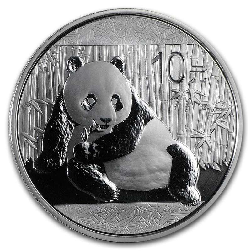 2015 1 oz Silver Chinese Panda