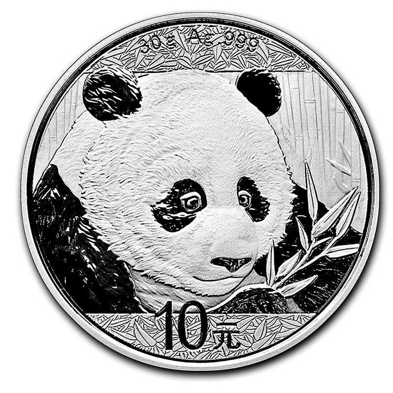 2018 30 gram Silver Chinese Panda