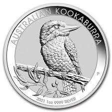 2021 1 oz Silver Australian Kookaburra
