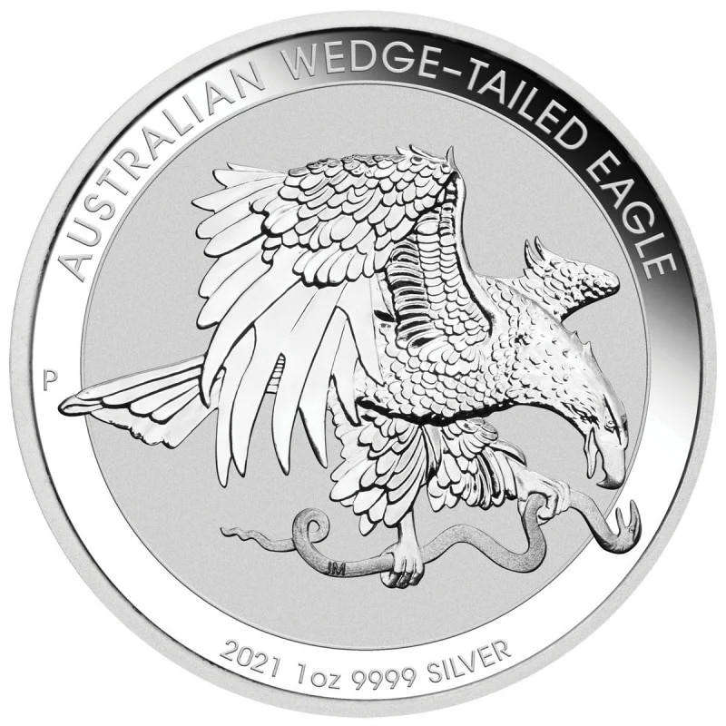 2021 1 oz Silver Australian Wedge-Tailed Eagle