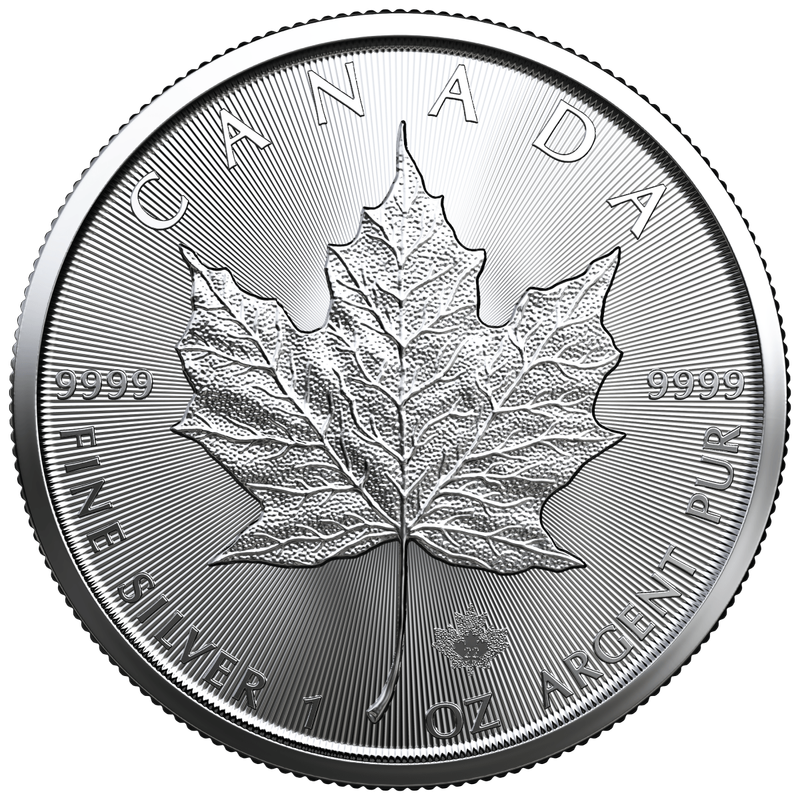 2021 1 oz Silver Canadian Maple Leaf