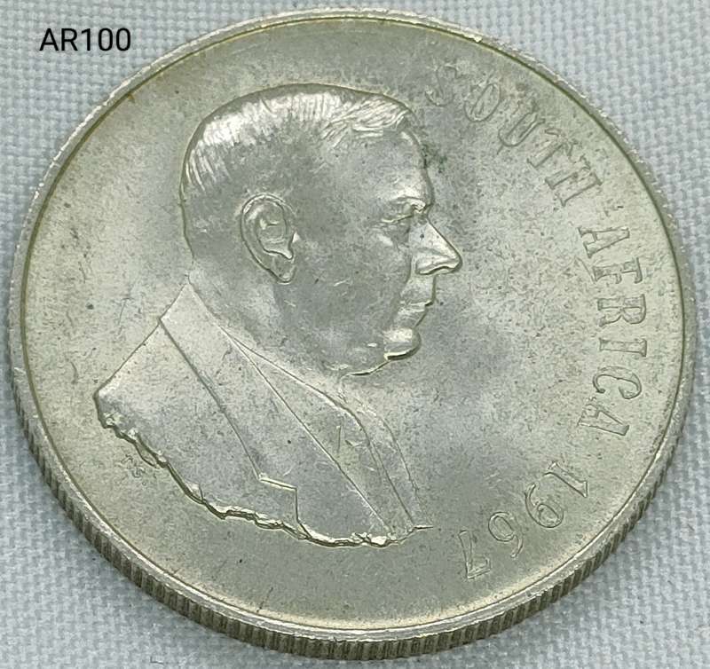 1967 RSA - R1 - .800 silver - proof in capsule